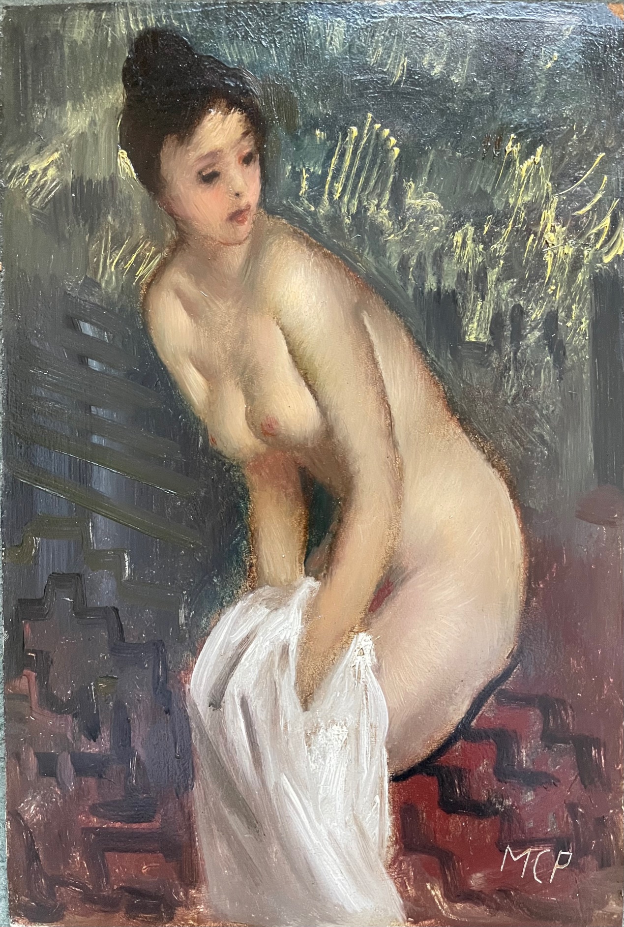 Molnár, C. Pál: After the bath