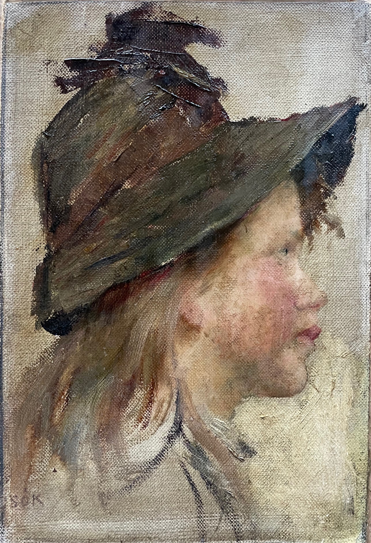 Csók, István: Woman study (Züzü)