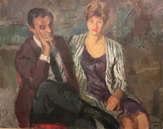 Iván, Szilárd: György Koller artdealer and his wife