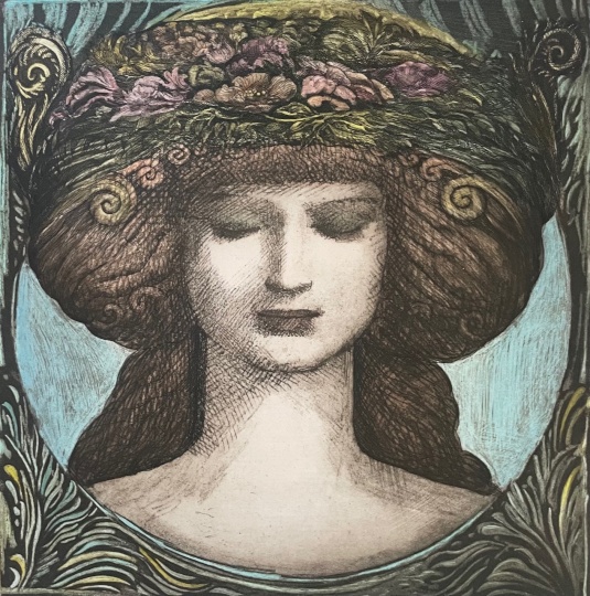 Ernst Fuchs: Erwachende Flora