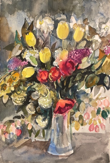 Szabó, Vladimir: Stillife with flowers