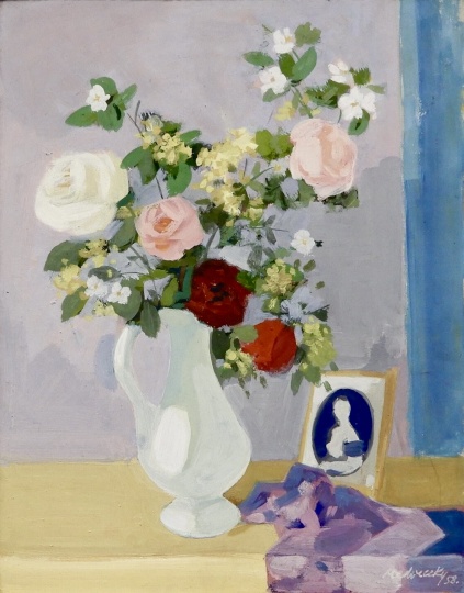 Medveczky, Jenő: Stillife with flowers