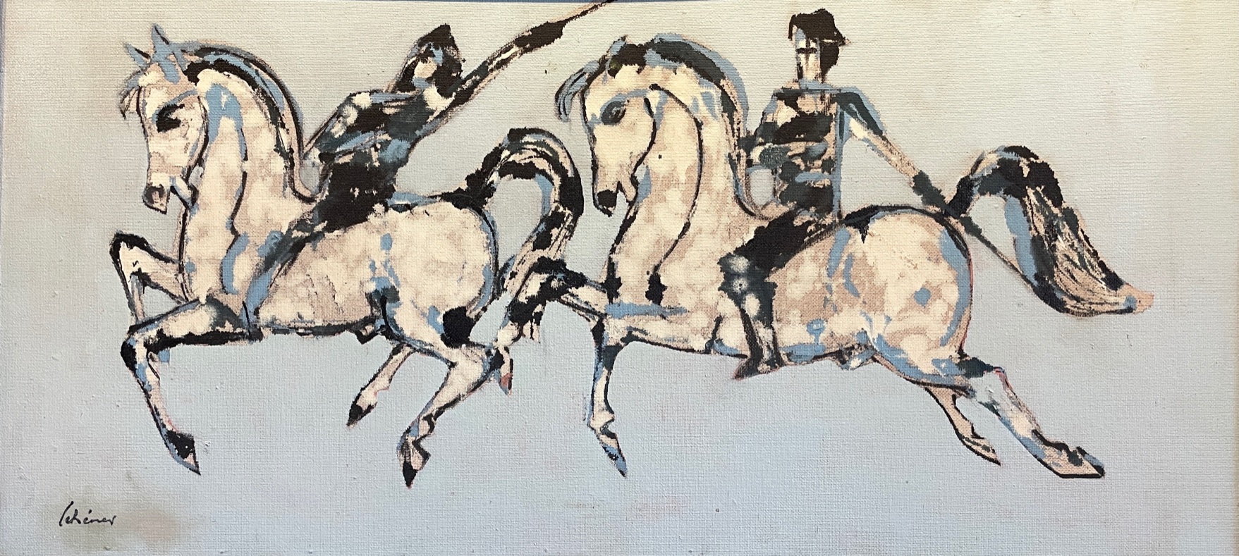 Schéner, Mihály: Horseriders