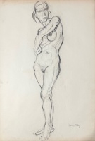 Kmetty, János: Woman nude