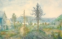 Gross, Arnold: Häuser in Visegrád