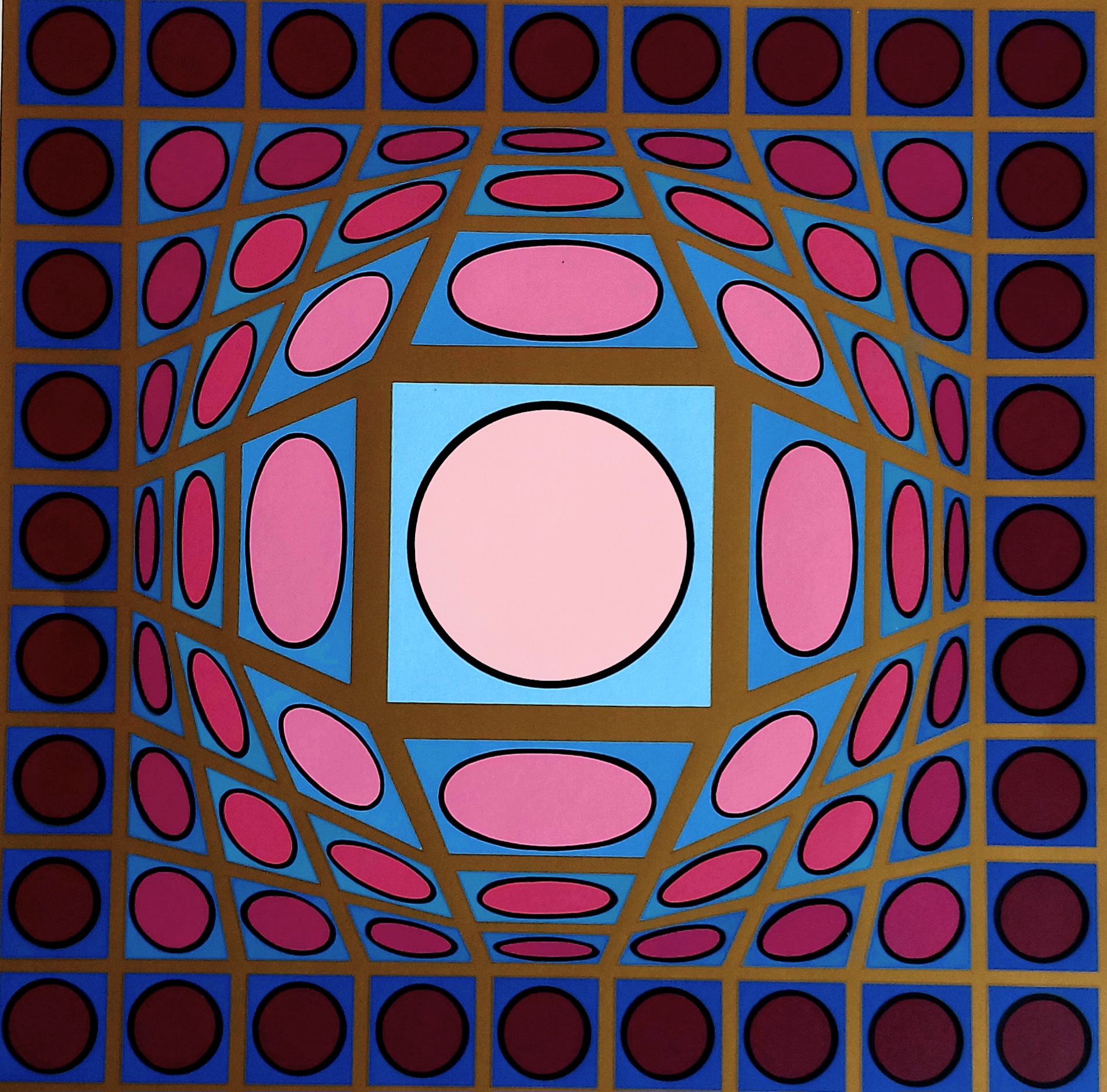 Vasarely, Victor: Vega Zett IV