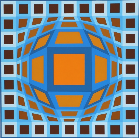 Victor Vasarely: Ondocto-X