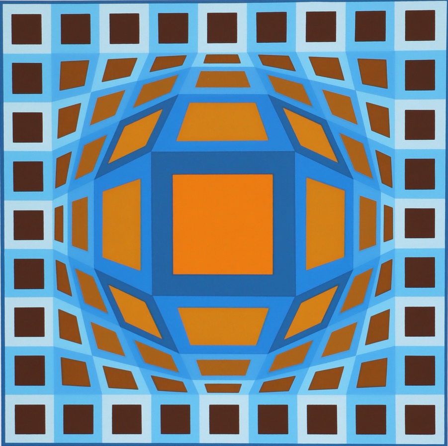 Victor Vasarely: Ondocto-X