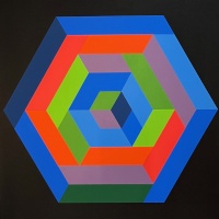 Vasarely, Victor: Hommage á hexagon