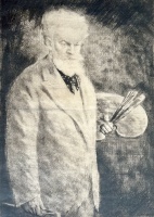 Szőnyi, István: Portrait of Mihály Munkácsy