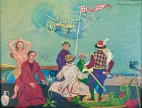 Duschanek, János: Saint George before traveling
