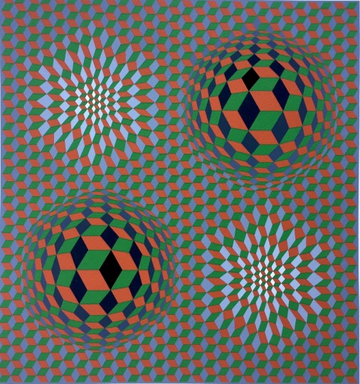 Victor Vasarely: Deimos