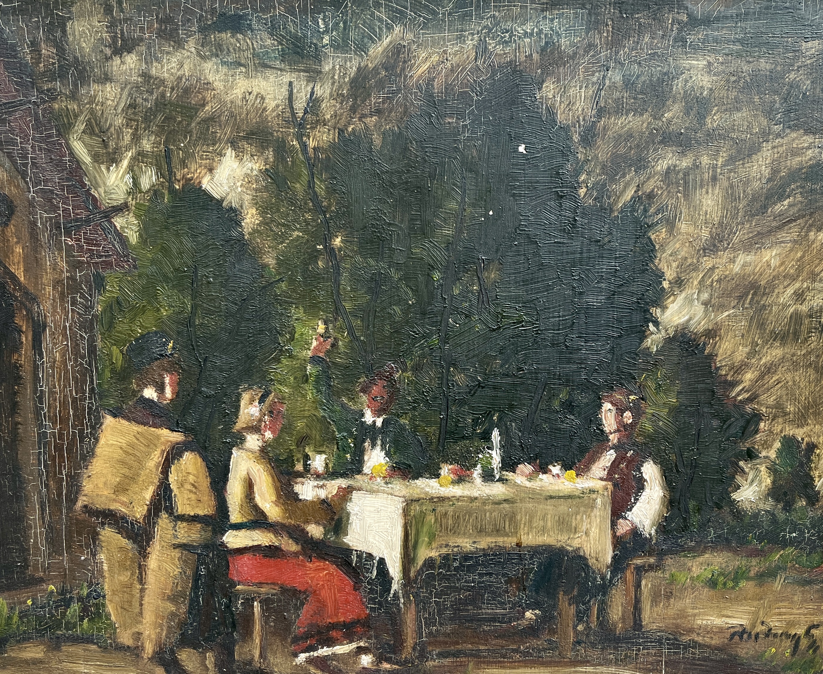 Rudnay, Gyula: Abendessen