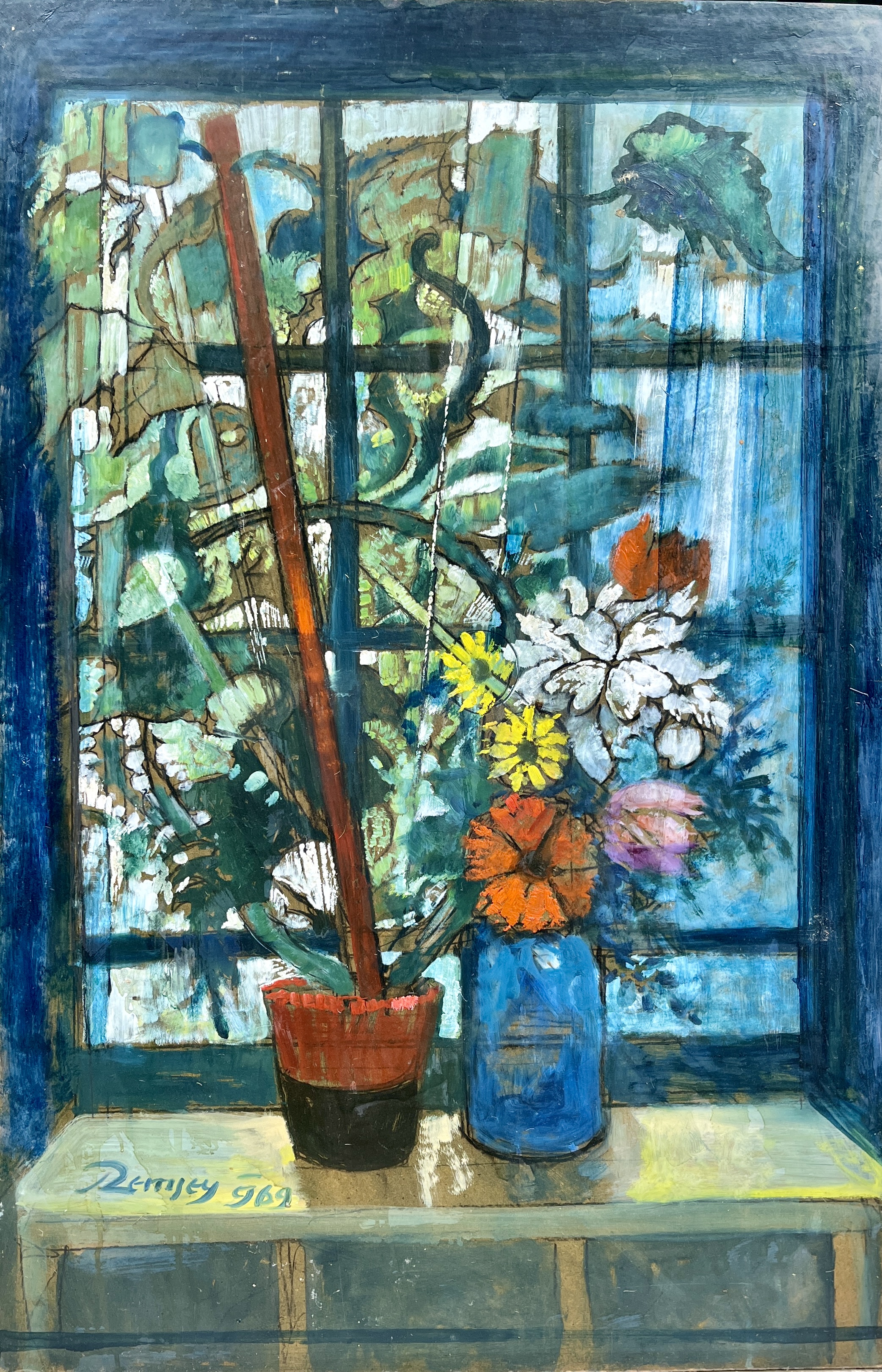 Remsey Jenő György: Virágcsendélet