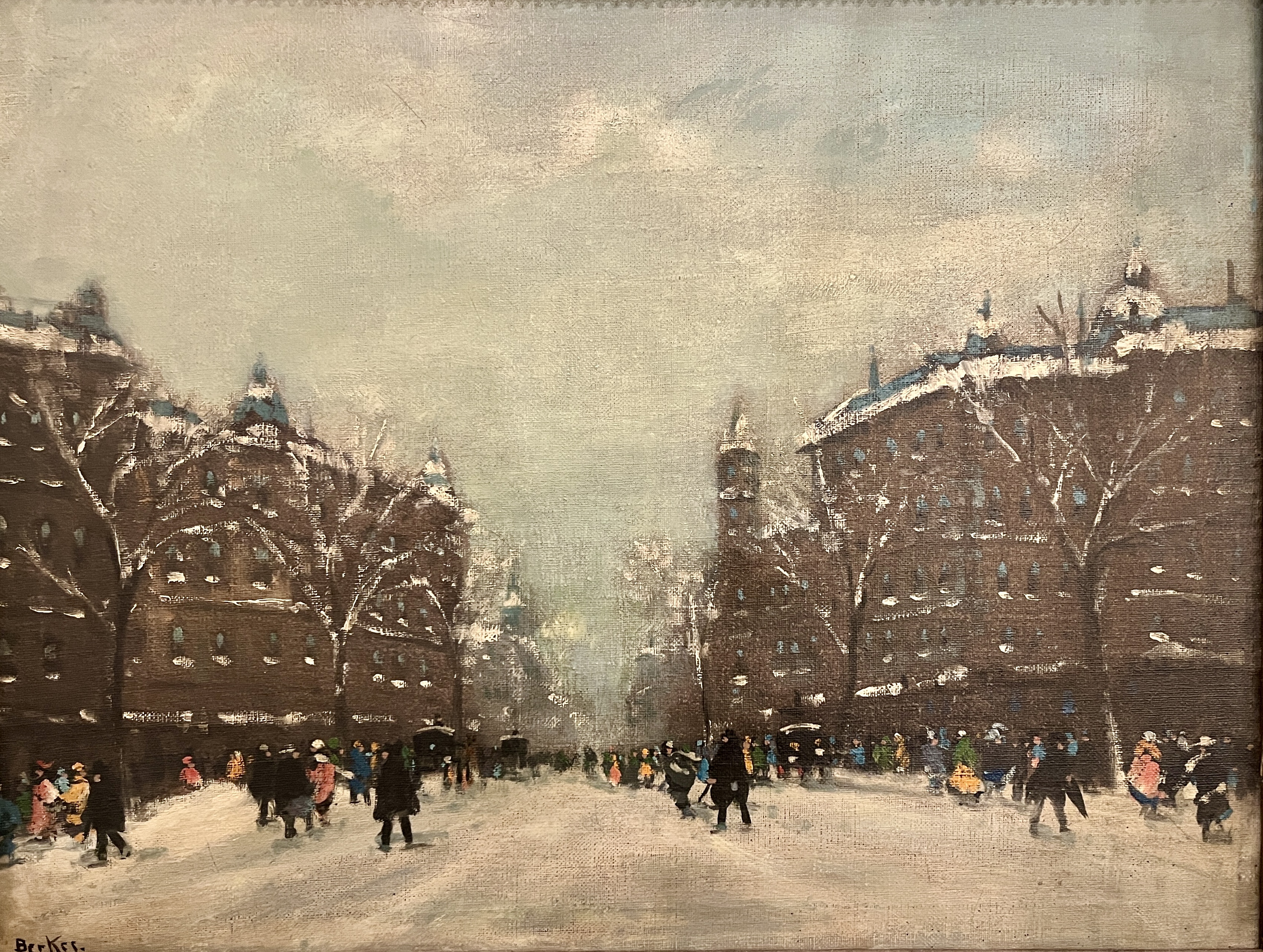 Berkes, Antal: Budapest in Winter