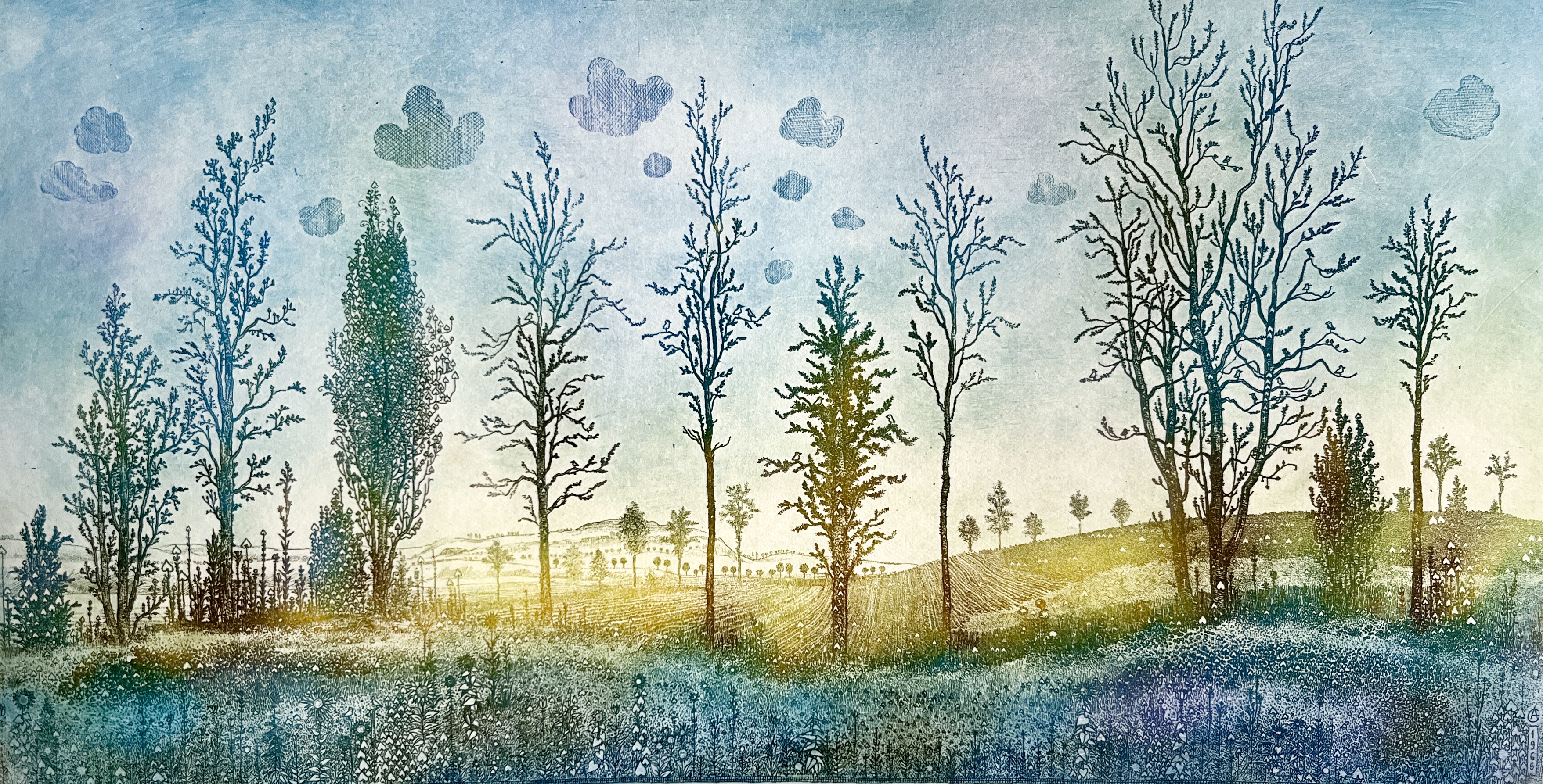 Gross, Arnold: Farewell to summer