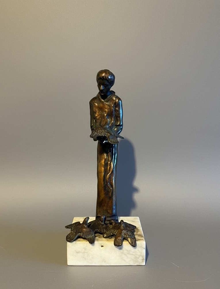 Melocco, Miklós: Saint Francis with the birds