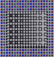 Vasarely, Victor: Hommage an Bartók