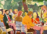 Pituk, József V.: Gardenparty