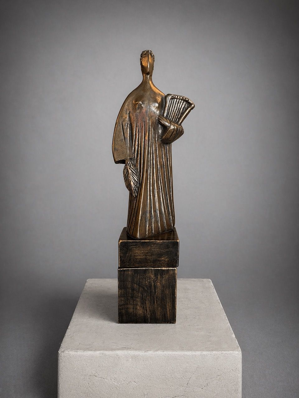 Borsos, Miklós: Muse mit Laute