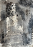 Borsos, Miklós: Selfportrait in Florence