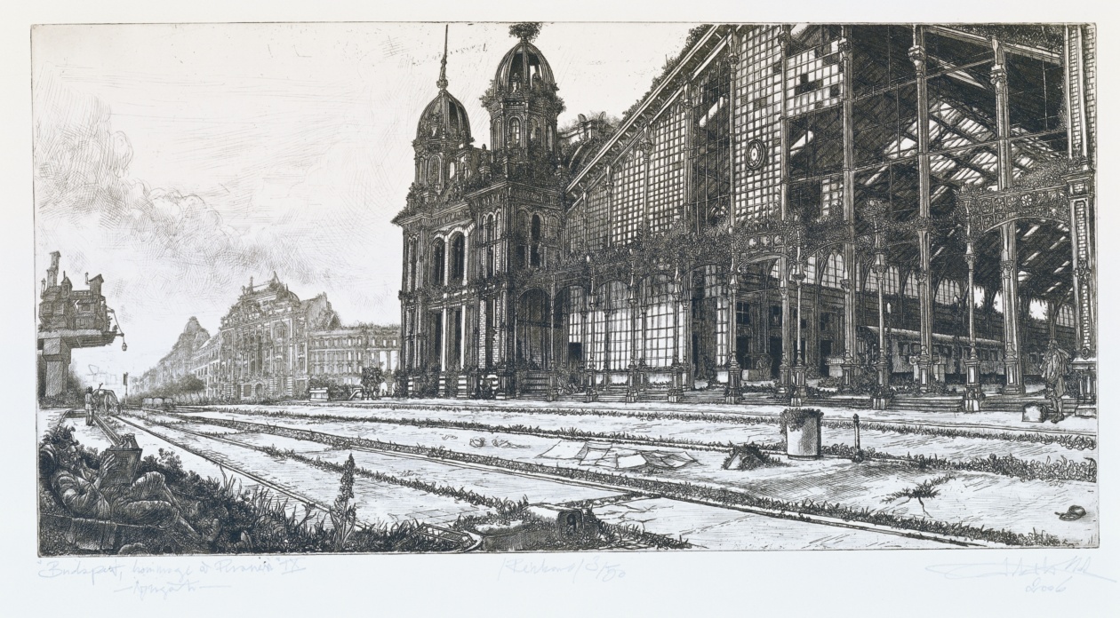 Takáts, Márton: Budapest, hommage á Piranesi, Western Station