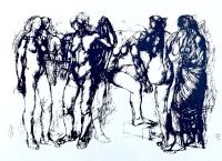 Barcsay, Jenő: Bathers